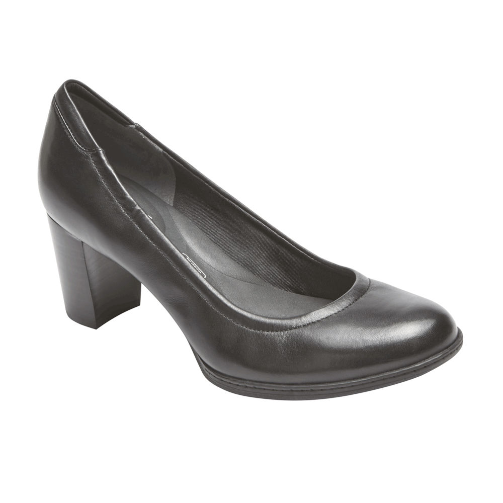 Pumps Rockport Mujer Mexico - Truflex Chaya Negros - RAMZY1320